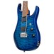Sterling by Music Man John Petrucci JP150 Guitar, Neptune Blue- Body Angle