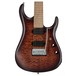 Sterling by Music Man John Petrucci JP157 Guitar, Sahara Burst-Front Body
