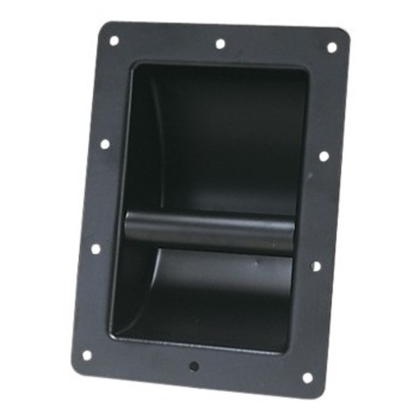 Electrovision Metal Recessed Bar Handle 175 x 115, Black 1