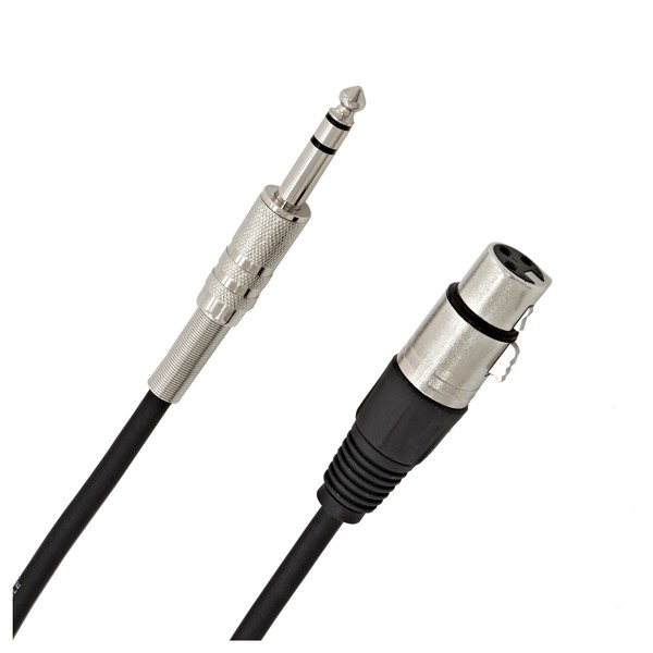 XLR (F) - Balanced 1/4'' Jack Pro Cable, 6m