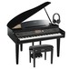 Yamaha CVP 709 Clavinova Digital Grand Piano Pack, Polished Ebony