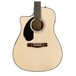 Fender CD-60SCE Left Handed Dreadnought Electro Acoustic Guitar Close