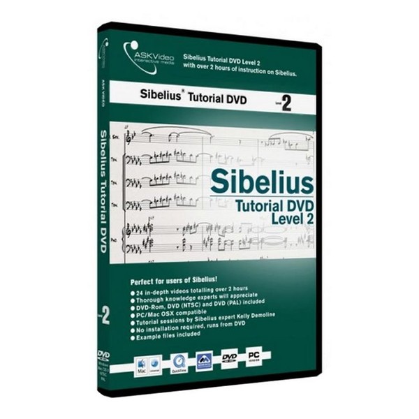 ASKVideo Sibelius Tutorial DVD Level 2