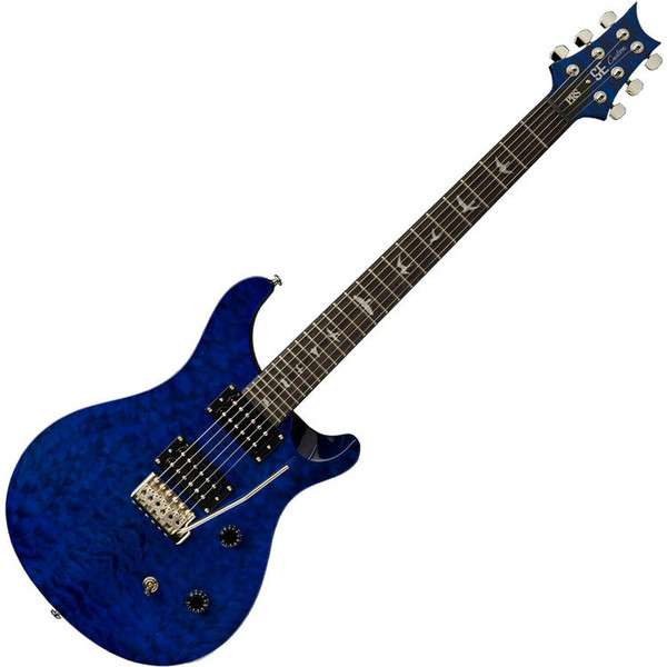 DISC PRS SE Custom 24 25th Anniversary Electric Guitar, Royal Blue at  Gear4music