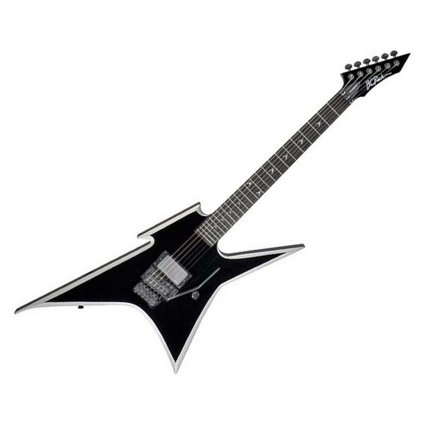 BC Rich Ironbird Pro, Onyx Silver Bevels