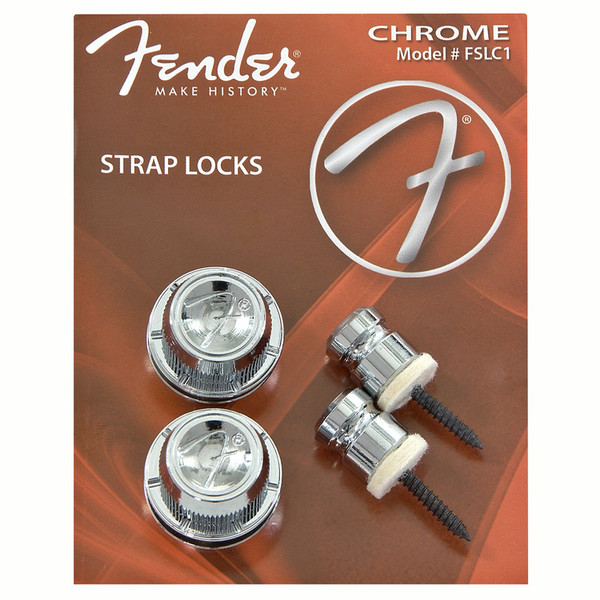 Fender Strap Locks, Chrome