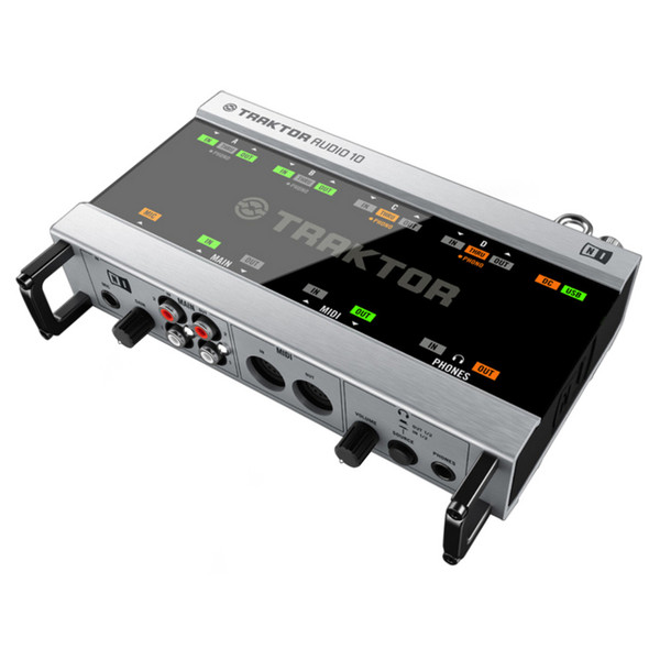 美品Native Instruments TRAKTOR AUDIO 10 DISC Native Instruments Traktor Audio 10 USB Audio Interface na