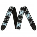 Fender Black, Grey and Blue Mono Guitar Strap