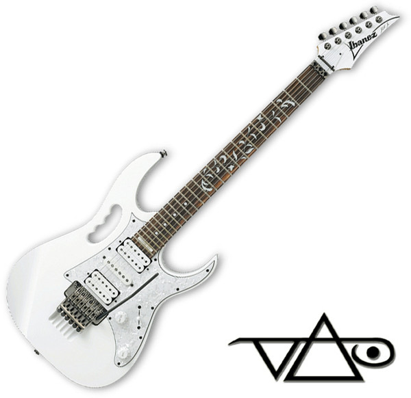 DISC Ibanez JEM555, Steve Vai Signature Electric Guitar, White