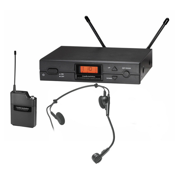 Audio Technica ATW-2110 P1 F Band Headworn Wireless System