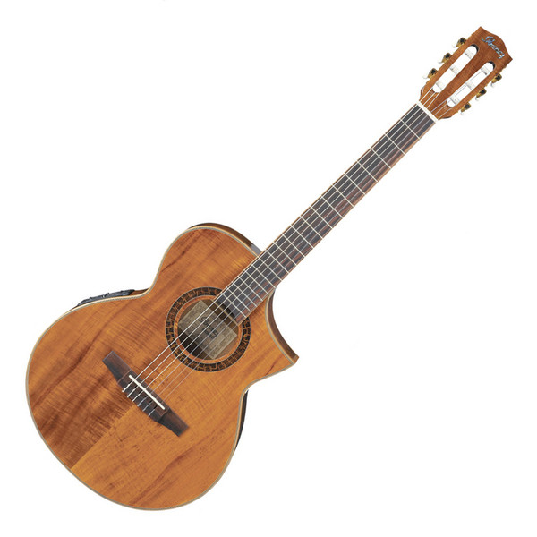 Ibanez EWN28KOE Exotic Wood Electro Acoustic Guitar, Natural 