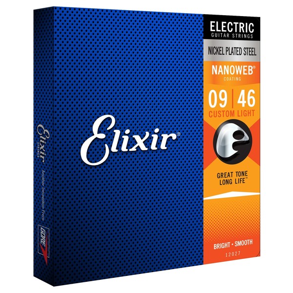 Elixir E12027 Nanoweb Custom Light Strings, 9-46