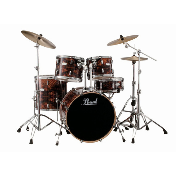 Pearl Vision VML Maple Fusion Drum Kit & Hardware, Feather Walnut