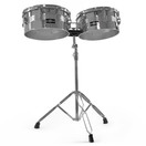 Timbales 13" x 14" with stand by Gear4music