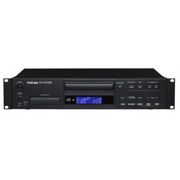 Tascam CD-200iB CD Player & iPod Dock with Balanced Outputs