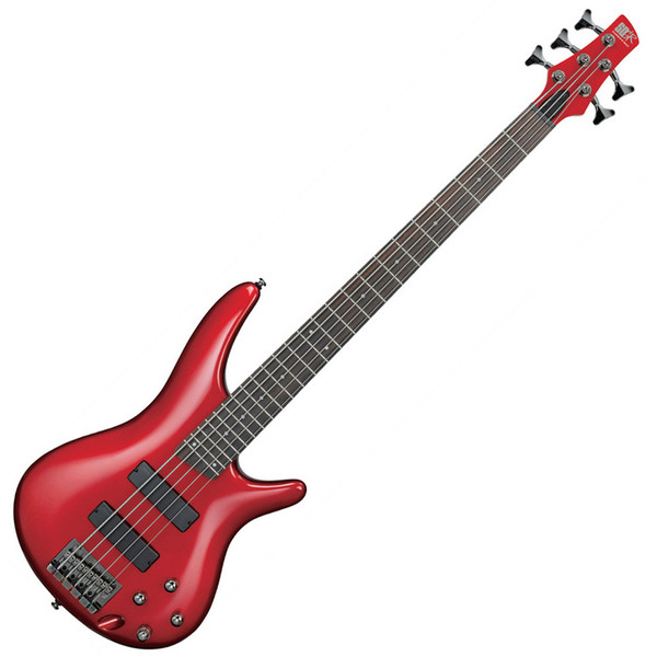 DISC Ibanez SR305 Bass Guitar, Candy Apple Red at Gear4music