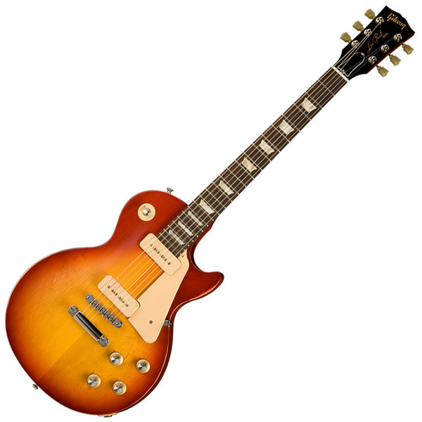 DISC Gibson Les Paul Studio, 60s Tribute, Worn Cherry Burst Guitar 