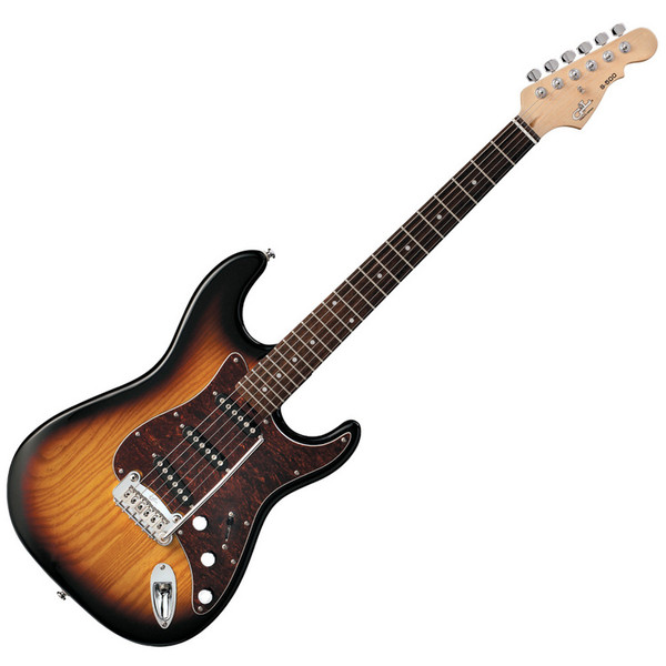 G&L Tribute S-500 3 Tone Sunburst