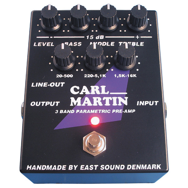 Carl Martin 3-Band Parametric Pre-Amp