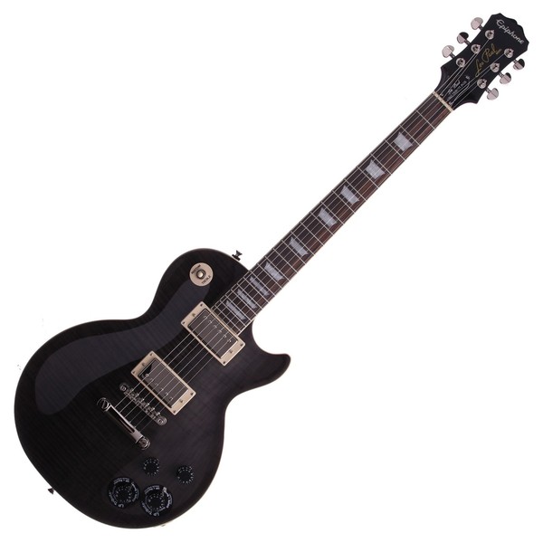 Epiphone Les Paul Tribute Plus Electric Guitar, Midnight Ebony