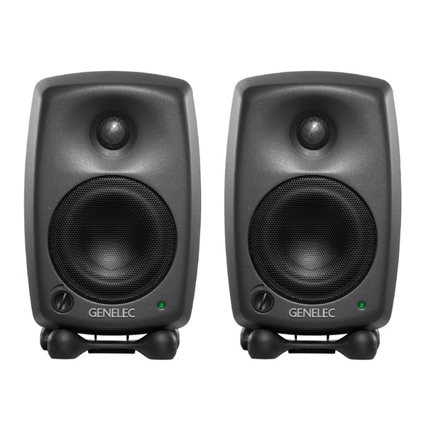 Genelec 6010A Studio Monitor, Black (Pair)