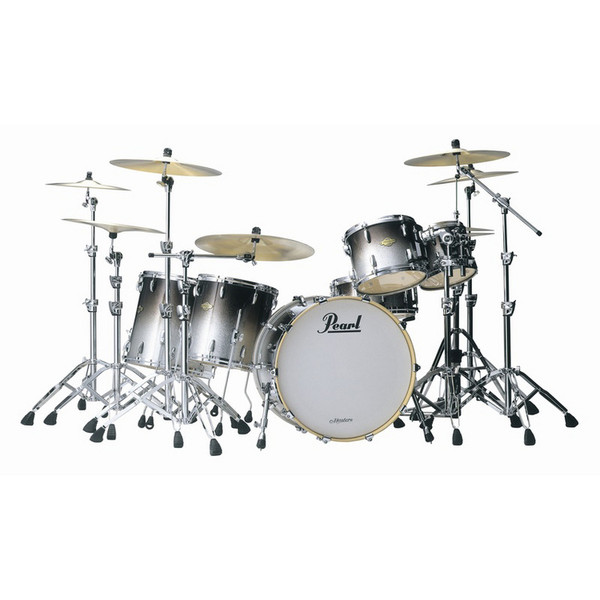 Pearl MCX Masters Custom Fusion Drum Kit in Black Sparkle Fade