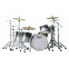 Pearl MCX Masters Custom Fusion Drum Kit in Black Sparkle Fade