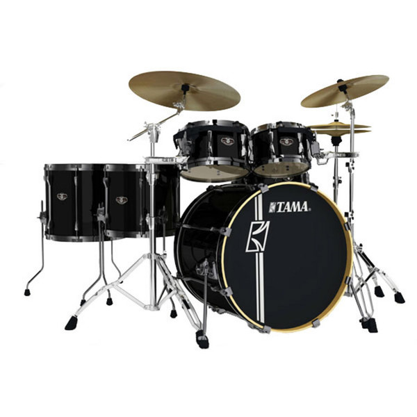 Tama Superstar Hyper-Drive 6-Piece Shell Kit, Black