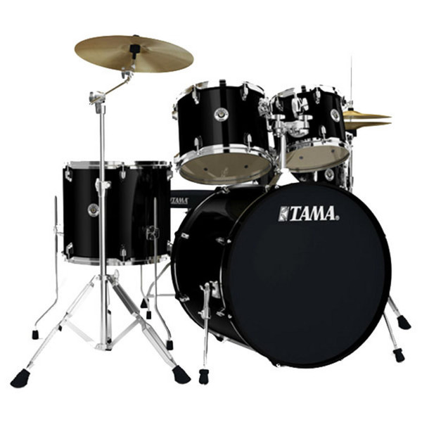 Tama Swingstar 5 Piece Drum Kit, Black