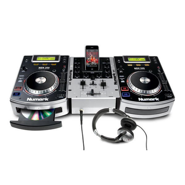 Numark iCD DJ In A Box Complete CD & iPod DJ System