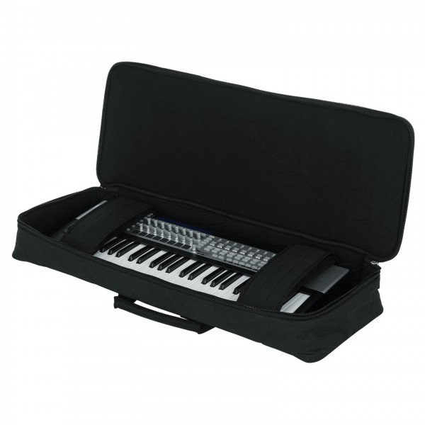 Gator GKB-49 49-Note Keyboard Bag - Angled Open (Keyboard Not Included)
