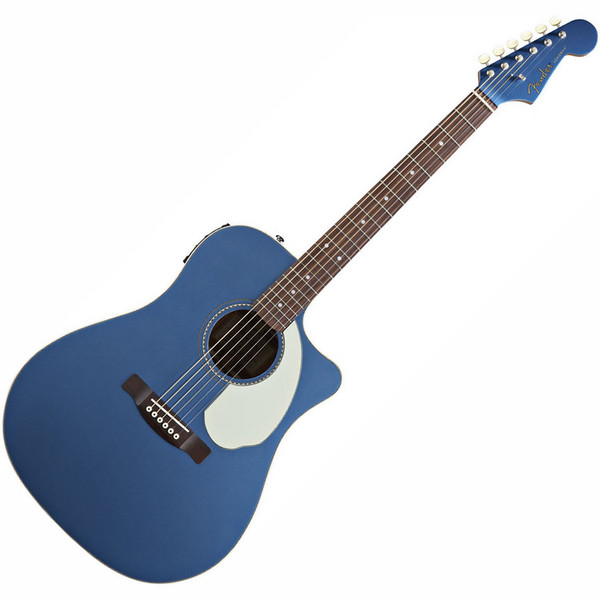 Fender Sonoran SCE Guitar, Lake Placid Blue