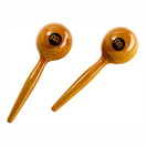 Meinl Traditional Wood Maracas, Amber