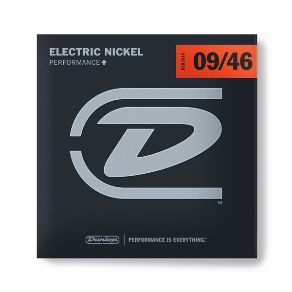 Dunlop Electric Guitar Strings, Nickel Wound, Light/Heavy 9-46