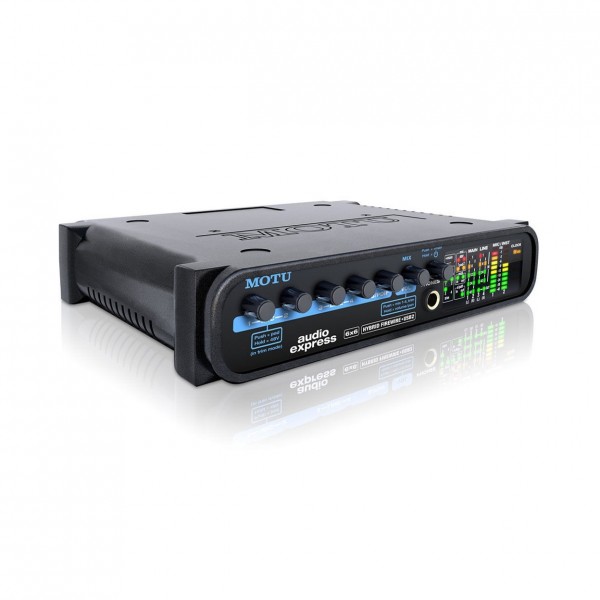 MOTU Audio Express Firewire & USB Hybrid Audio Interface - Angled