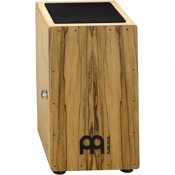 Meinl Cajon 60th Anniversary, Front Black Rimba, Inc. Bag