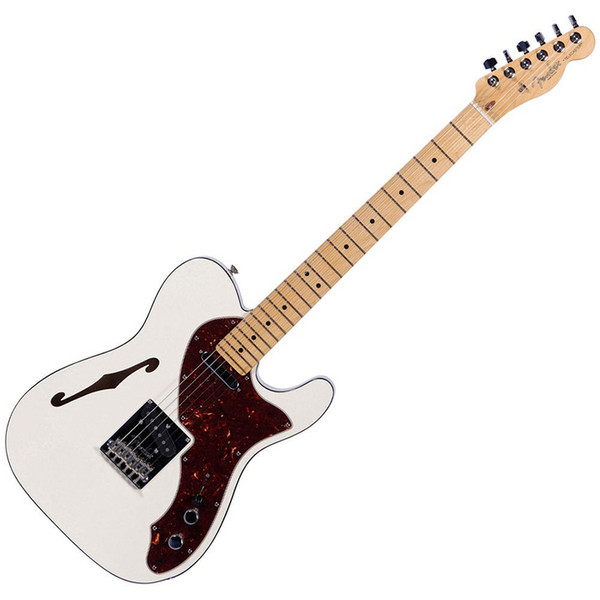 Fender American Modern Thinline Telecaster, Olympic White