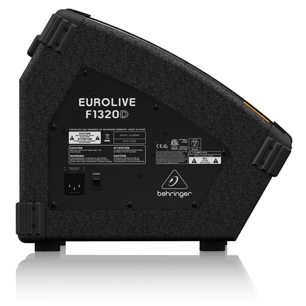 Behringer F1320D Eurolive Active Wedge Monitor, Side