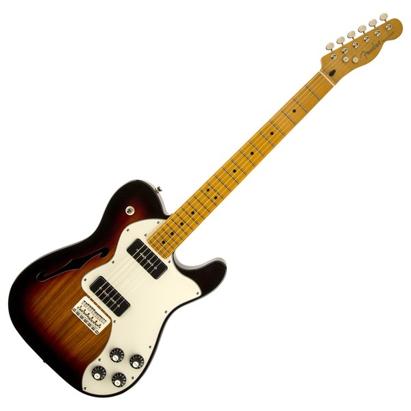 Fender Modern Player Telecaster Thinline Deluxe, 3 Colour Sunburst