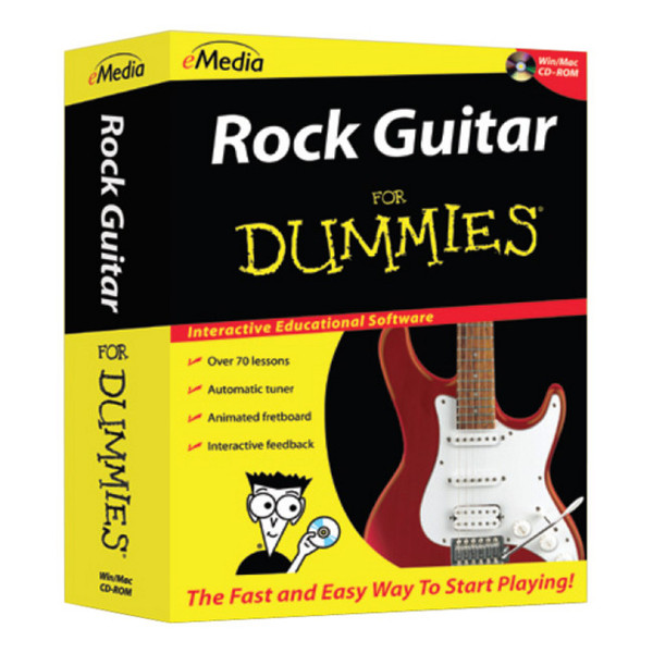 Rock Guitar For DUMMIES, With eMedia CD Rom