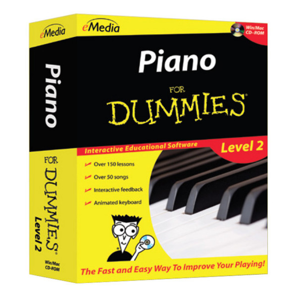 Piano For DUMMIES, Level 2 With eMedia CD Rom