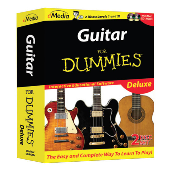 Guitar For DUMMIES, Deluxe With eMedia CD Rom