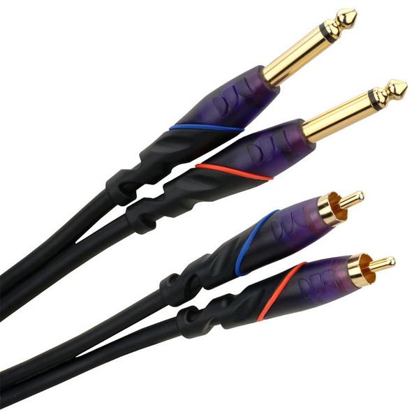 Monster Pair RCA to 1/4 Inch Cable 4m 