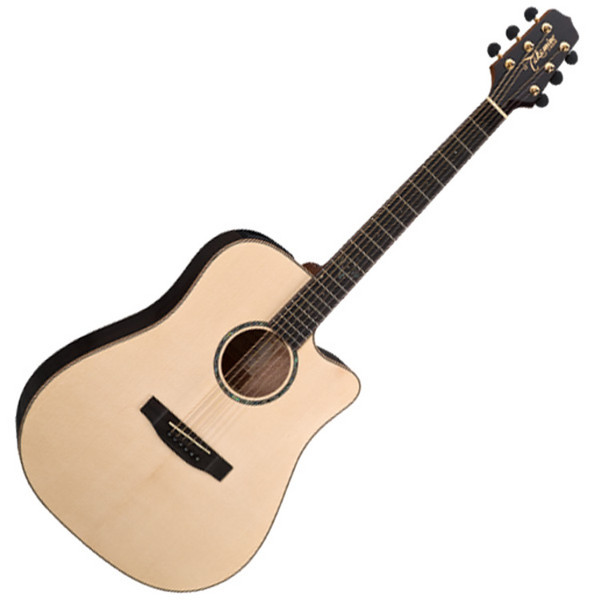 Takamine EG363SC Dreadnought Cutaway Electro Acoustic Guitar, Natural