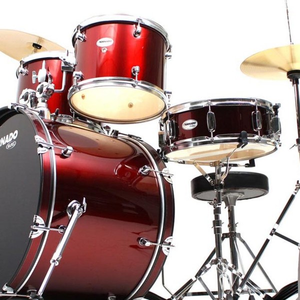 Mapex Tornado 22" Rock Kit, Burgundy