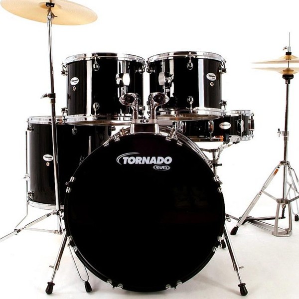 Mapex Tornado 22" Rock Kit, Black.1