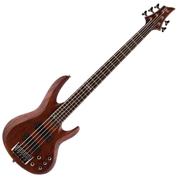 ESP LTD B335 Active Series Bass Guitar, Stain Brown