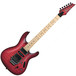 Ibanez S570MQM Electric Guitar, Trans Red Burst