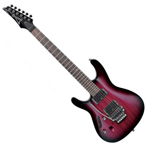 Ibanez S420 Left Hand Electric Guitar, Blackberry Sunburst