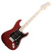 Fender American Deluxe Stratocaster, Ash Body, MN, Wine, Pedal Pack - Guitar